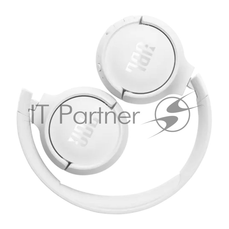 Беспроводные наушники JBL Tune 520BT белый, накладные, Bluetooth, быстрая зарядка, складная конструкция