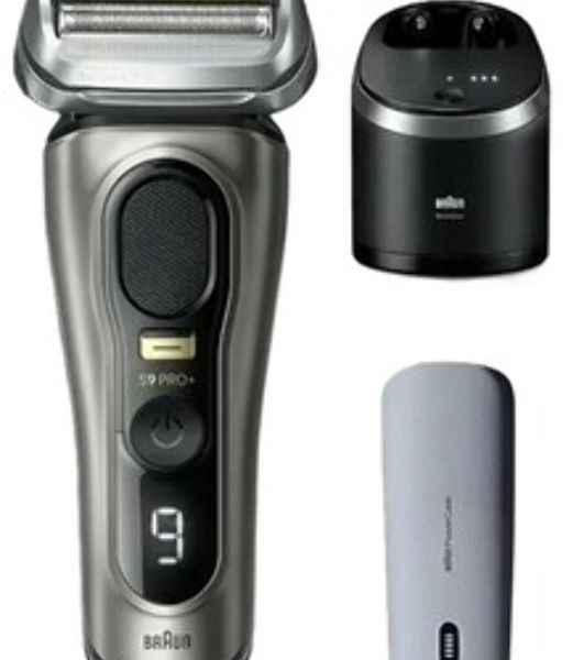 Электробритва сетчатая Braun 9675cc питан.:элек.сеть/аккум. серебристый