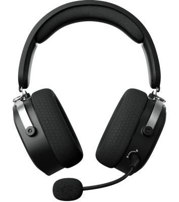 Беспроводные/проводные наушники GMNG GG-HS405W черный, полноразмерные, Bluetooth + радиоканал + проводной, до 40 ч