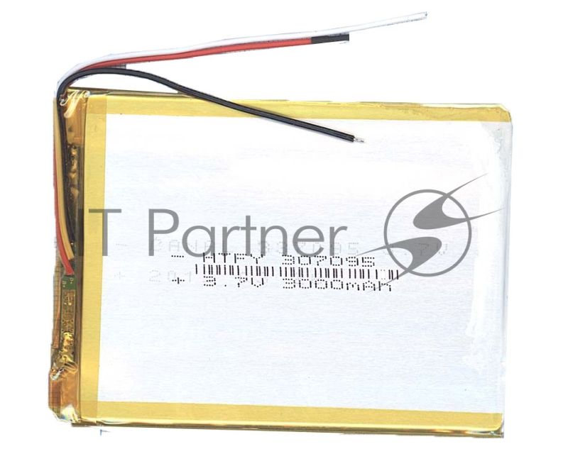Аккумулятор Li-Pol (батарея) 3x70x95мм 3pin 3.7V/2500mAh