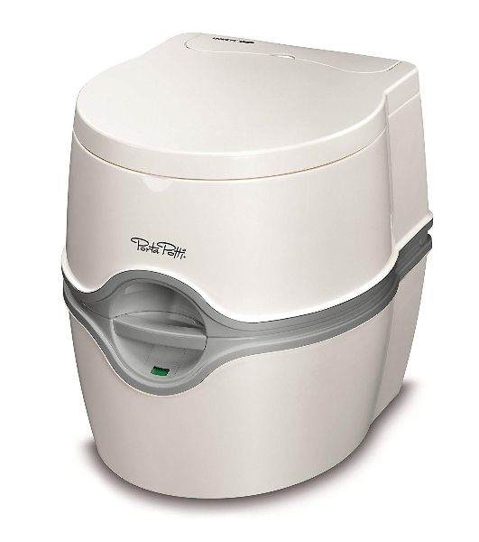 Биотуалет Thetford Porta Potti 565P белый, нижний бак 21л, верхний бак 15л, индикатор заполнения верхнего и нижнего баков, размер 45,8х38,8х45см