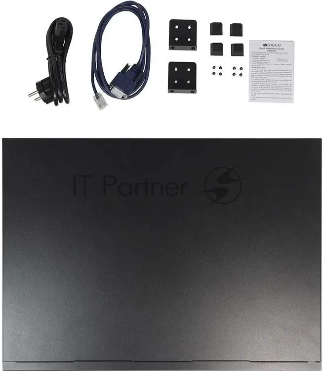 Коммутатор Origo OS3254P/370W/A2A, 48×1 Гбит/с PoE+ + 6×10 Гбит/с SFP+, управляемый