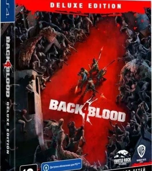 Игра для PS4 PlayStation Back 4 Blood. Deluxe Edition (18+) (RUS)