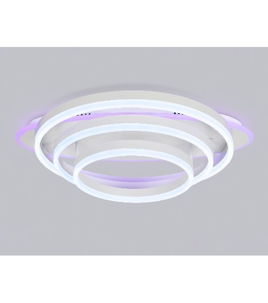 Светильник Ambrella light FA8522 WH белый 146W 3000K-6400K+RGB 560*500*150 (ПДУ РАДИО 2.4G)