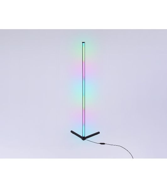 Светильник Ambrella light FL8022 BK черный LED 15W RGB D32*1250 (ПДУ РАДИО 2.4G)