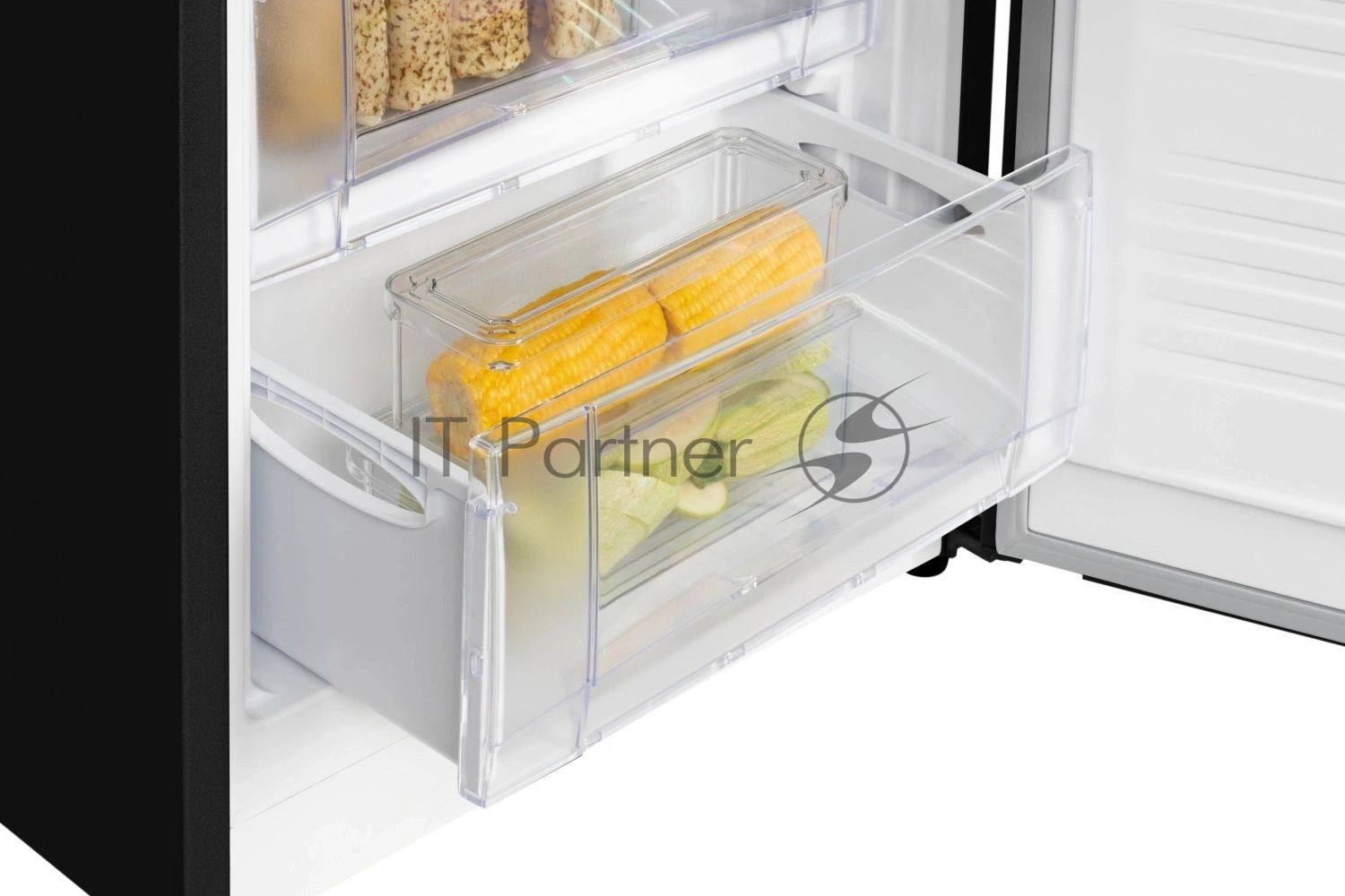 Морозильная камера Nordfrost DF 256 BAP, черный, 100л, 3 ящика