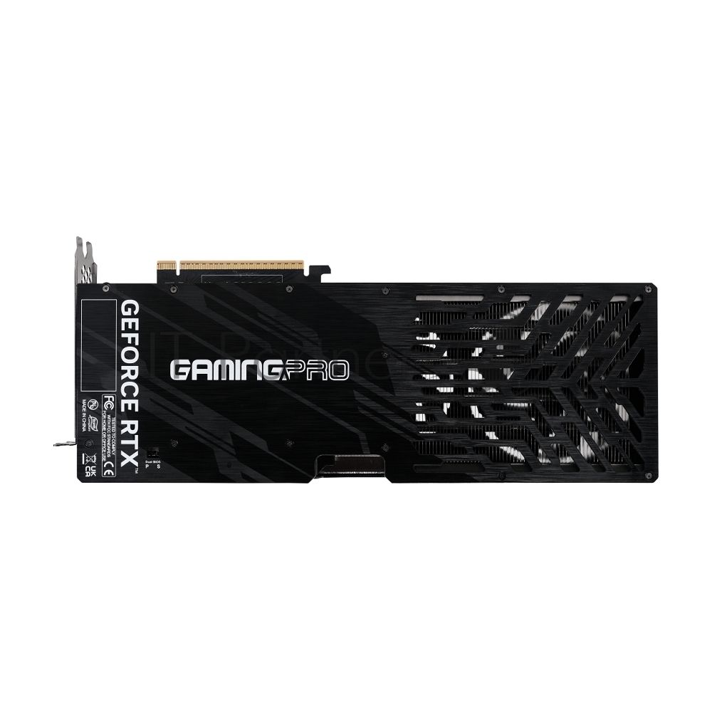 Видеокарта Palit GeForce RTX 5070 GAMINGPRO-S OC, 12 GB GDDR7, 192 bit, 3xDisplayPort, HDMI, GPU 2325 MHz