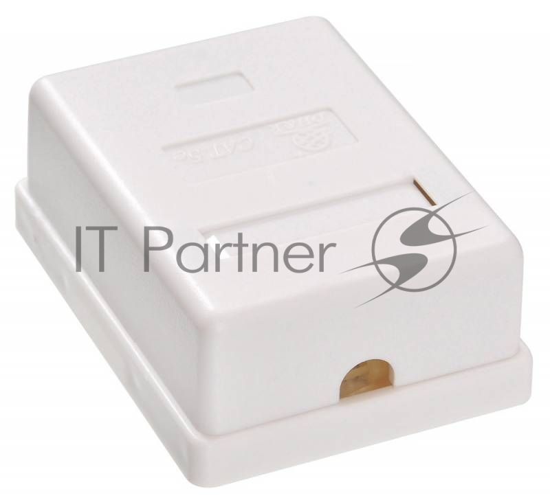 Розетка компьютерная RJ45 Buro RJ-45 468-8k-1 кат.5E одинарная