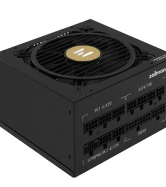Блок питания Zalman ATX 1000W ZM1000-TMX2S Gen.5 80+ gold 24pin APFC 120мм fan 12xSATA Cab Manag RTL