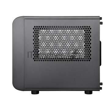 Компьютерный корпус Case Tt Core V1 CA-1B8-00S1WN-00 mATX/ win/ black/ USB3.0/ no PSU