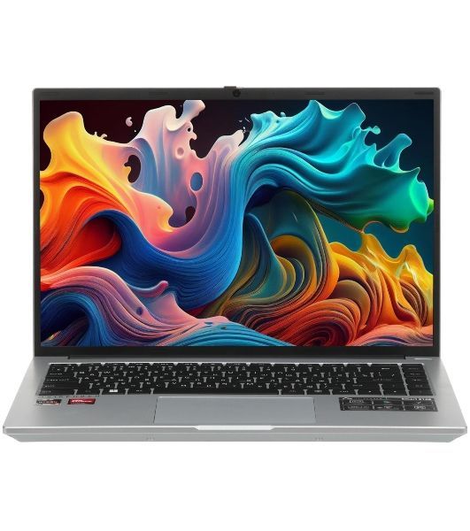 Ноутбук Maibenben S14B-R560UM/14.5"/IPS/AMD Ryzen 5 6600H/16Gb/512Gb SSD/AMD Radeon 660M/Windows 11 Pro/серебристый/1.6kg