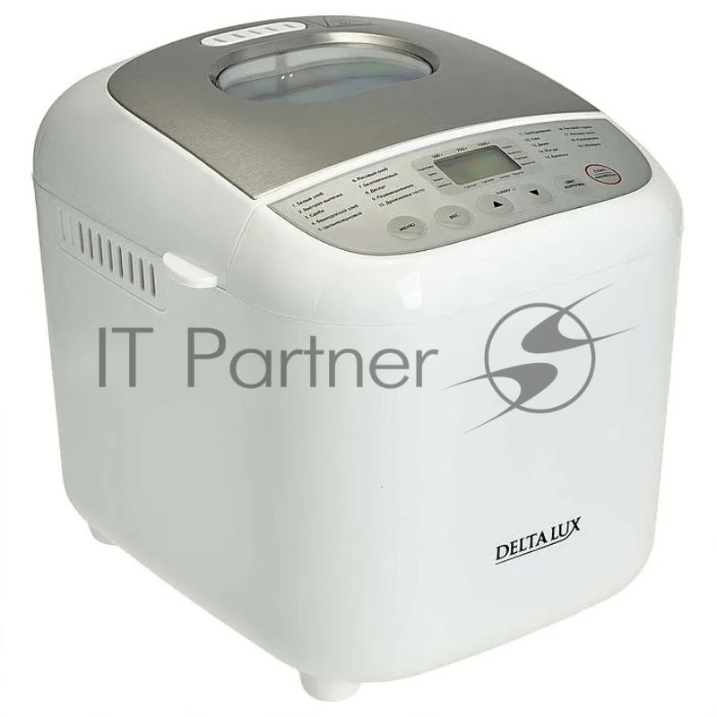 Хлебопечка Delta Lux DE-6000 белая