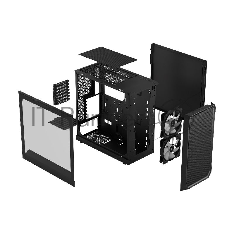 Компьютерный корпус Fractal Design Focus 2 RGb черный TG Clear Tint/FD-C-FOC2A-03