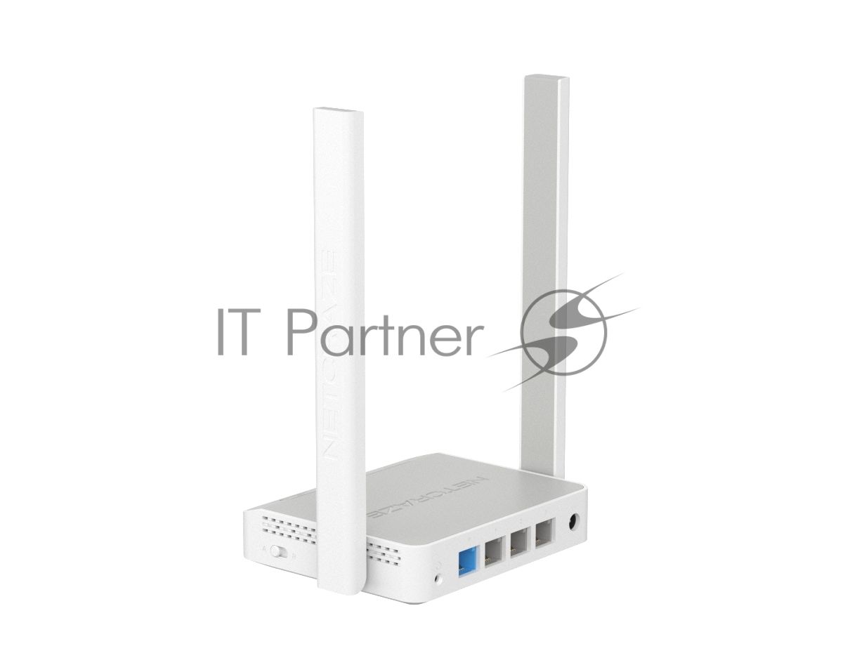 Интернет-центр Netcraze Start (NC-1112) с Mesh Wi-Fi N300, 4-портовым Smart-коммутатором и переключателем режима роутер/ретранслятор