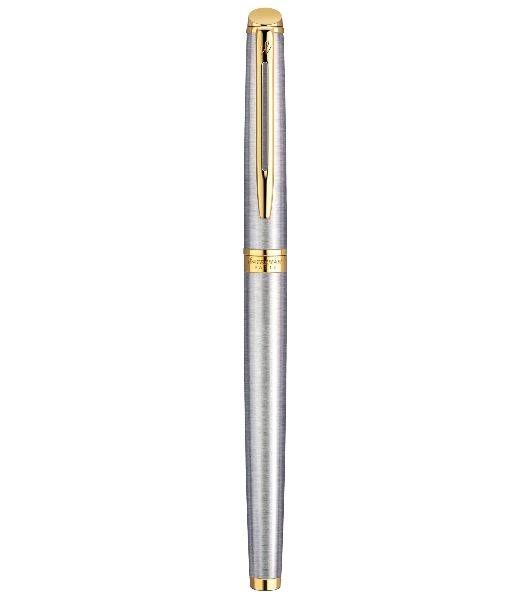 Ручка перьевая Waterman Hemisphere (CWS0920310) Steel GT F сталь нержавеющая/позолота, подарочная коробка