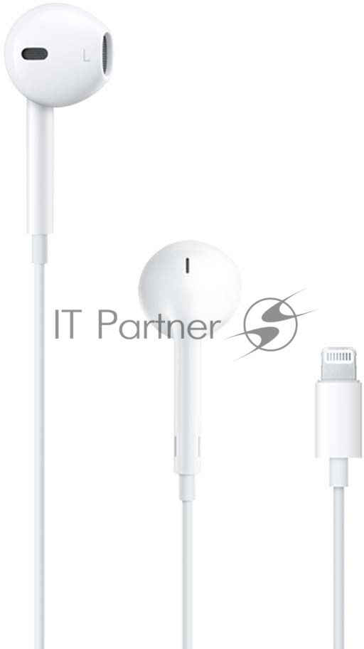 Гарнитура Apple MMTN2ZM/A белый EarPods with Lightning