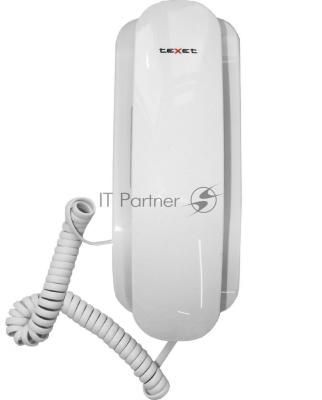 Телефон проводной TEXET TX-215 белый
