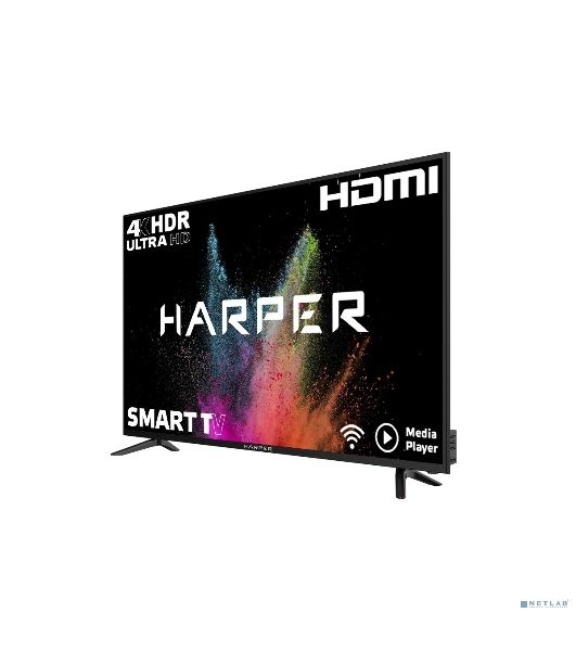 Телевизор Harper 55" 55U660TS черный LED 4K UHD 60Hz Smart TV Android 2GB/32GB