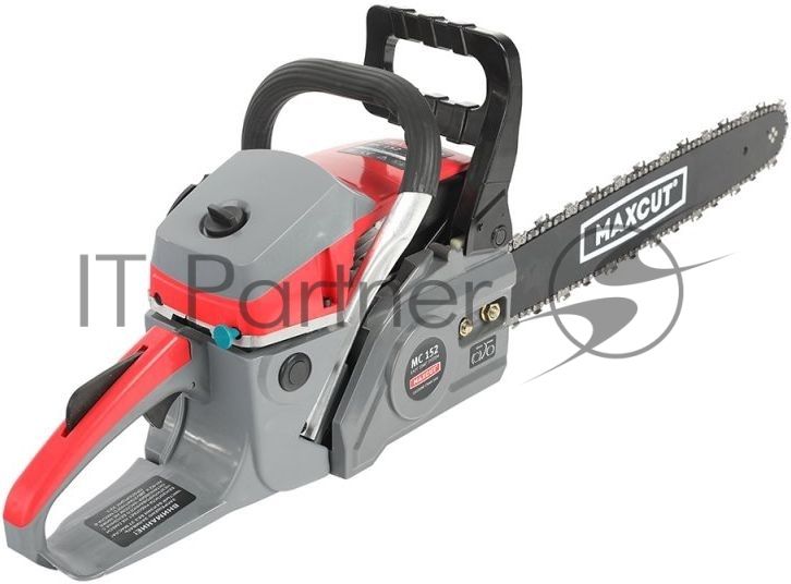Бензопила MAXCUT MC 152 [22100152] раб. объем: 52сс; мощность: 3,4 л.с; шина: 18" (45 см); цепь: 0,325" 0,058"/1,5мм; 72 звена; облегченный запуск Easy Start
