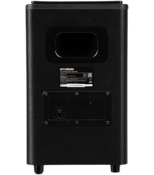 Микросистема Hyundai H-HA650 черный 150Вт FM USB BT SD/MMC/MS
