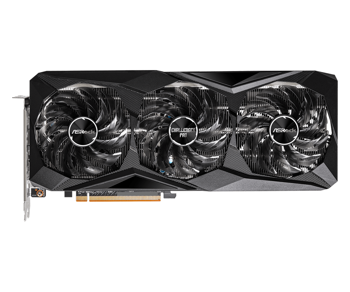 Видеокарта ASRock AMD Radeon RX 7600 Challenger Pro 8GB OC, 8 GB GDDR6, 128 bit, 3xDisplayPort, HDMI, GPU 2280 MHz