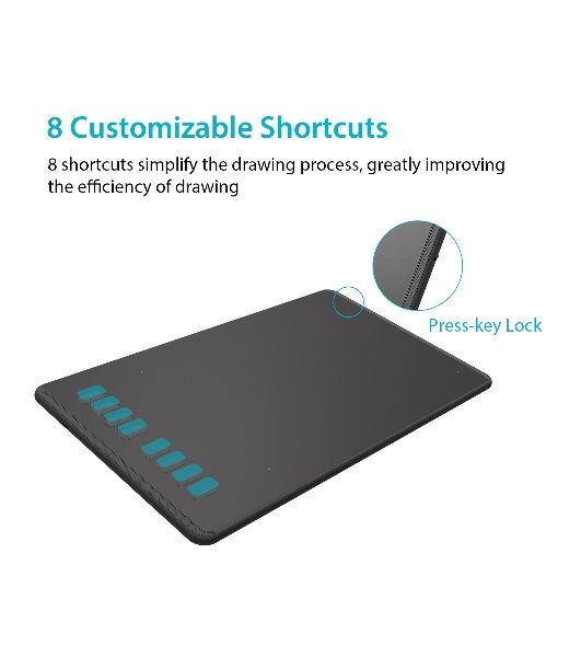 Планшет для рисования Huion Inspiroy H950P USB черный