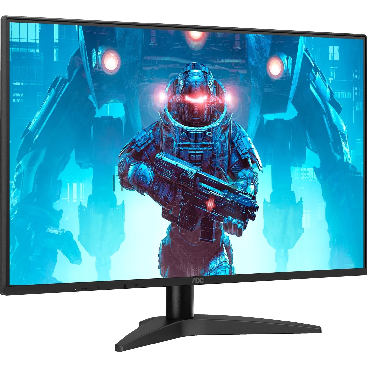 Монитор 27" AOC 27B36X IPS 1920x1080, 144 Гц, 4 мс, 16:9, 250 кд/м², HDMI, DisplayPort, Flicker Free, Low Blue Light, черный