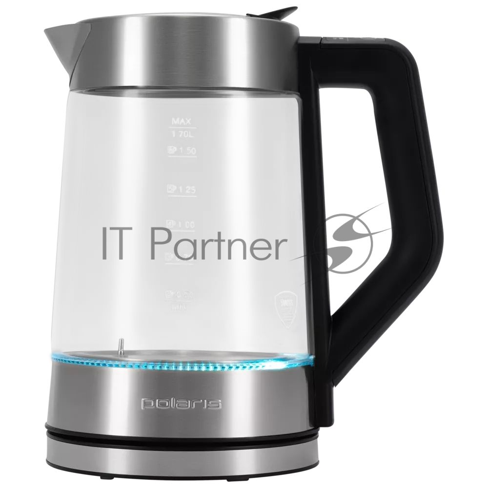 Чайник электрический POLARIS PWK1725CGLD WIFI IQ Home, 1,7 л, 2200 Вт, стекло