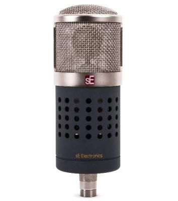 Микрофон конденсаторный sE Electronics [GEMINI II] двухламповый, 20 Гц - 20 кГц, кардиоида, в комплекте: держатель "паук", блок питания со шнуром, микрофонный кабель, металлический и деревянный кейсы.