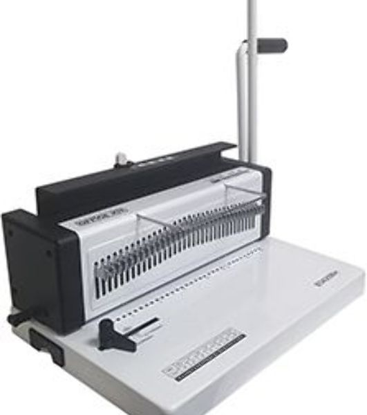 Переплетчик Office Kit B3420RH A4/перф.20л.сшив/макс.120л./метал.пруж. (4.8-14.3мм)