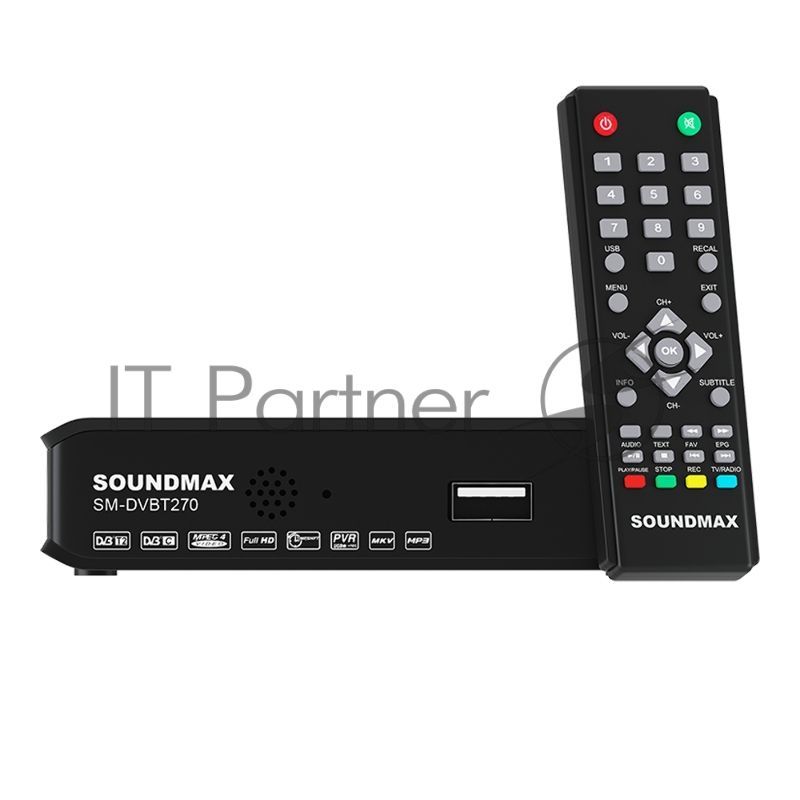 Телевизионная приставка SOUNDMAX SM-DVBT270
