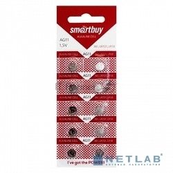 Батарейка Smartbuy AG11-10B (200/2000)  (SBBB-AG11-10B) (10 шт. в уп-ке)