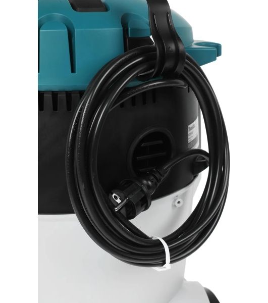 Строительный пылесос Makita VC2512L серый, 1000 Вт, уборка сухая/влажная, пылесборник мешок/контейнер, 25 л