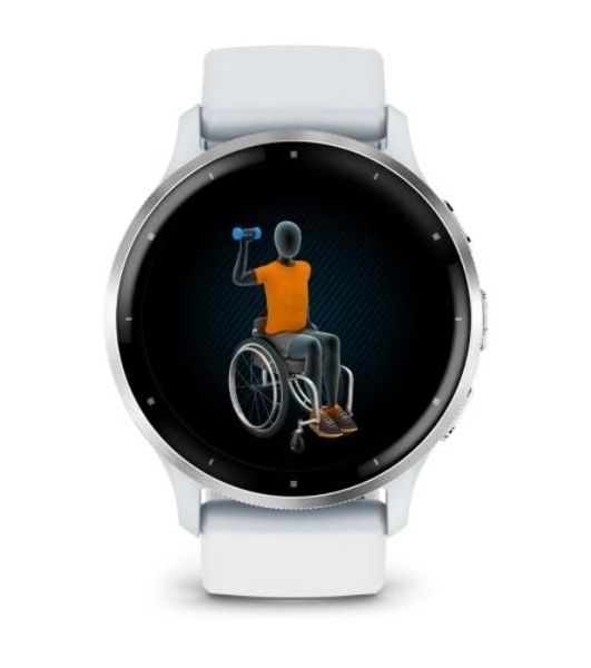 Умные часы Garmin Venu 3, 1.4" AMOLED, 5G, Wi-Fi, Bluetooth, NFC, IP68, белый