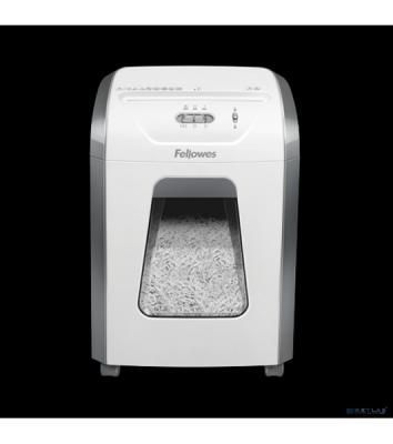 Шредер Fellowes PowerShred 15С белый (секр.P-4) фрагменты 15лист. 19лтр. скрепки скобы пл.карты