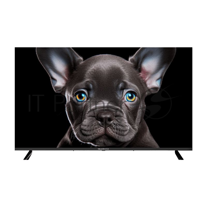 Телевизор TopDevice 43" TDTV43CS08U_BK черный UHD 60Hz Smart Sber 1 5Gb 8Gb