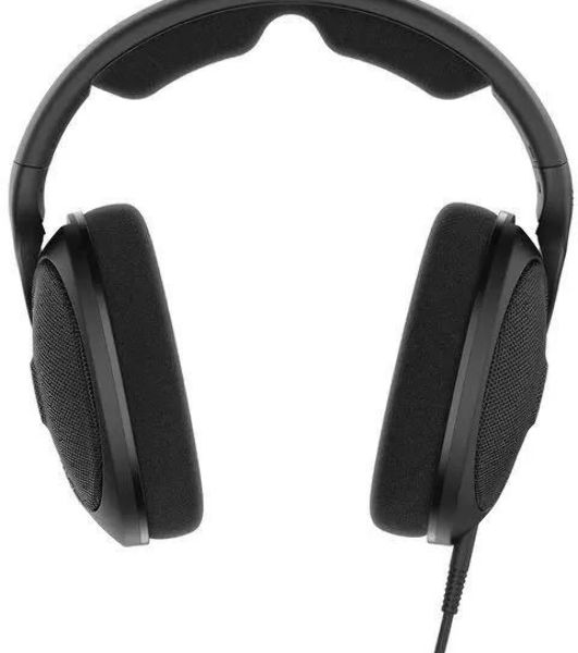 Наушники Sennheiser HD 560S накладные открытые 6-38000Гц съемный 3м, 6.3мм, Адаптер-переходник 6,3 мм/3,5 мм, 110дБ, 120 Ом, амбушюры велюр, черные