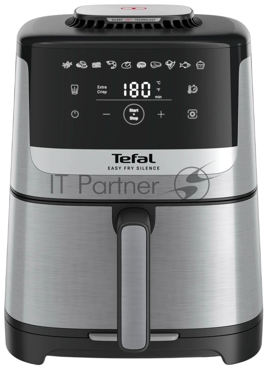 Аэрогриль Tefal Easy Fry Silence EY552DE0 серебристый