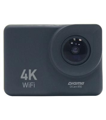 Экшн-камера Digma DiCam 850 черный