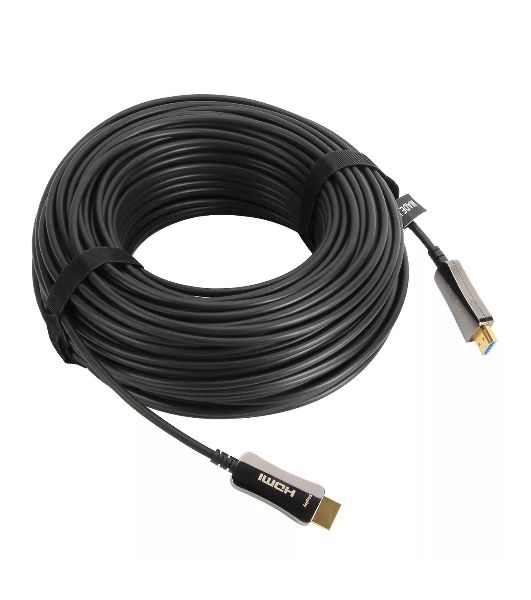 Активный оптический кабель HDMI 19M/M,ver. 2.0, 4K@60 Hz 40m VCOM