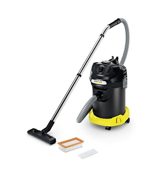 Пылесос Karcher AD 4 PREMIUM желтый/черный, 150/600 Вт, уборка сухая, пылесборник контейнер 17 л