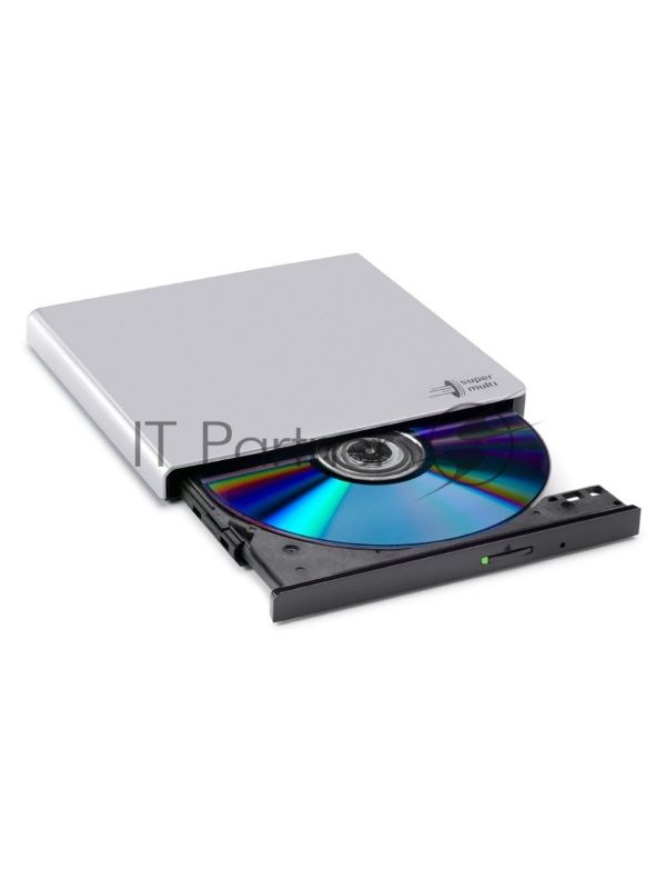 Оптический привод DVD-RW LG GP57ES40 серебристый USB внешний