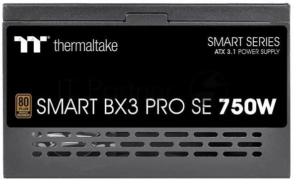 Блок питания Thermaltake Smart BX3 Pro SE 750W, 750Вт, 80+ Bronze, 120мм, немодульный, черный