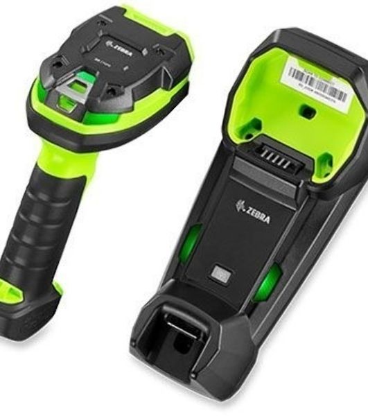Сканер штрих-кода ручной Zebra DS3678 2D Imager (дальнобойный), беспроводной, USB, Bluetooth, зеленый/черный