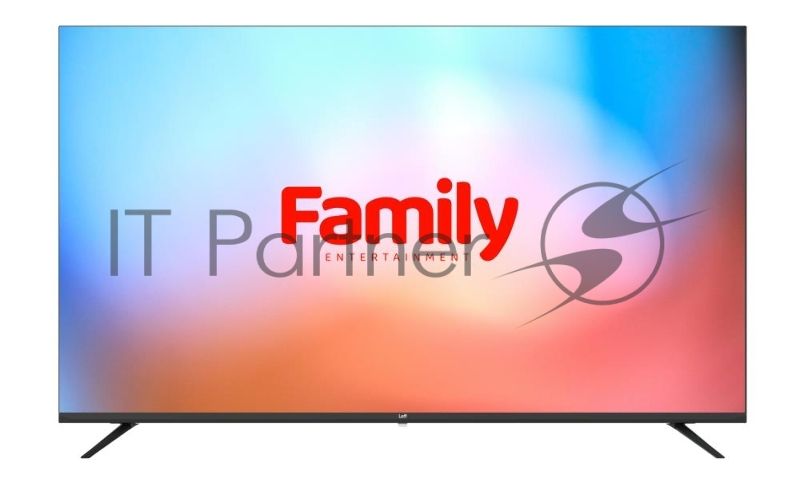 Телевизор LEFF 55" 55U570T черный DLED UHD 60Hz Android 11