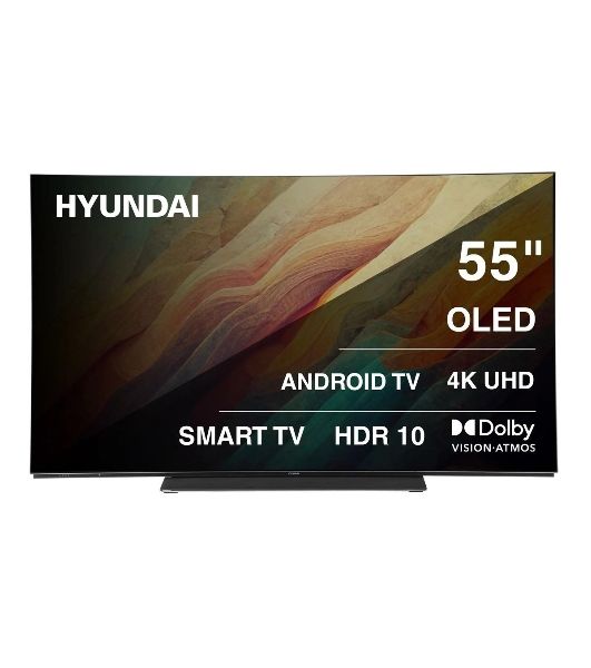 Телевизор Hyundai 55" H-LED55OBU7700 черный OLED UHD 120Hz Smart TV