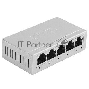 Коммутатор Zyxel GS-105B v5, 5 портов 1000 Мбит/с
