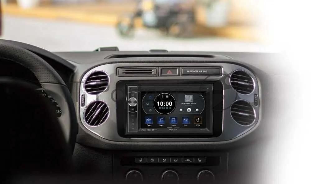 Автомагнитола Prology MPV-120, 2 DIN, 6.2", Bluetooth, USB Type-A, AUX, пульт ДУ