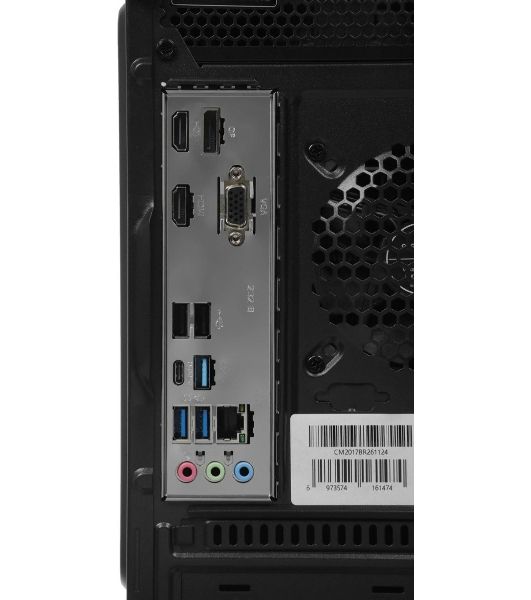 Компьютер Amur Нарвал B7I21 MT i3 12100 (3.3) 16Gb SSD 256Gb UHDG 730 FreeDOS GbitEth 400W мышь клавиатура черный (RUS) (2147002)