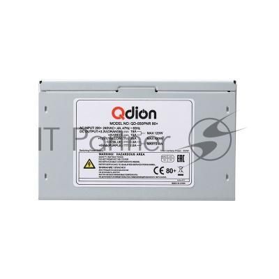 Серверный блок питания 550Вт Power Supply FSP QDION ATX 550W, 120mm, 5xSATA, 2xPCI-E, APFC, 80 PLUS